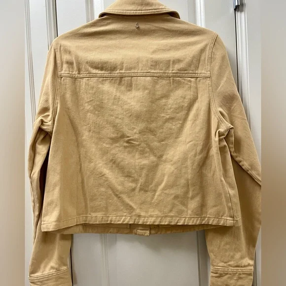 ✨ NWT Tramontana Beige Fringe Cotton Jacket – EU 38 (S/M) - Picture 5 of 6